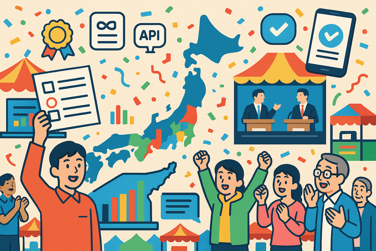 完全比例代表制で政治をエンタメ化 のサムネイル